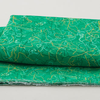 Loose Threads - Loose Threads Green 2 Yard Cut