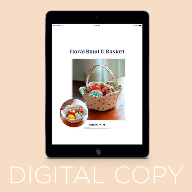 Digital Download - Floral Bowl and Basket Pattern Primary Image