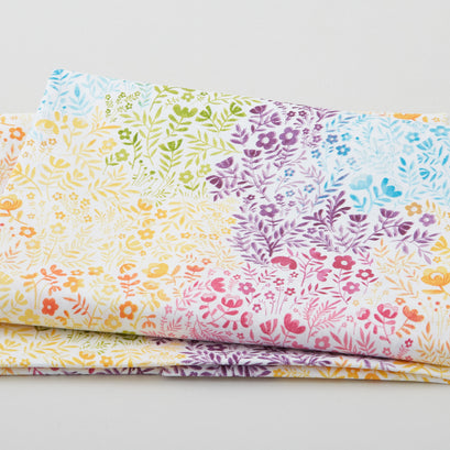 Here Kitty Kitty - Floral Daydream Multi 2 Yard Cut
