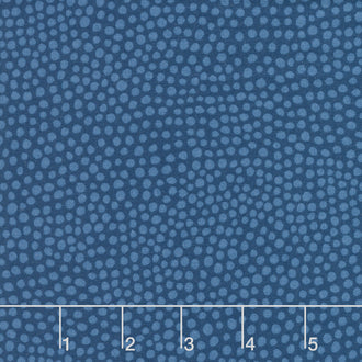 Wander Lane - Dew Drops Navy Yardage