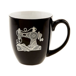 Sewing Machine Mandela Bistro Mug Primary Image