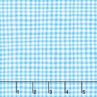 Gingham Play - Gingham Blue Yardage