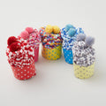 Assorted Cupcake Socks in Acetate Boxes Alternative View #1