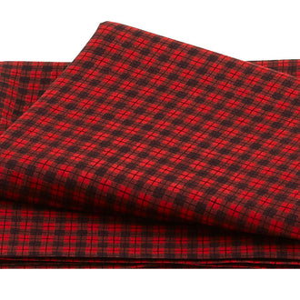 Nose to Nose - Plaid Red 2 Yard Cut