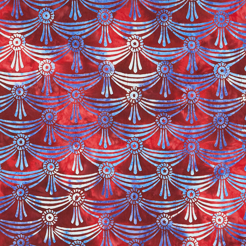 Artisan Batiks - Liberty - Banners Scarlet Yardage Primary Image