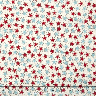 The Treehouse Club - Starry Night Splash/Red Yardage