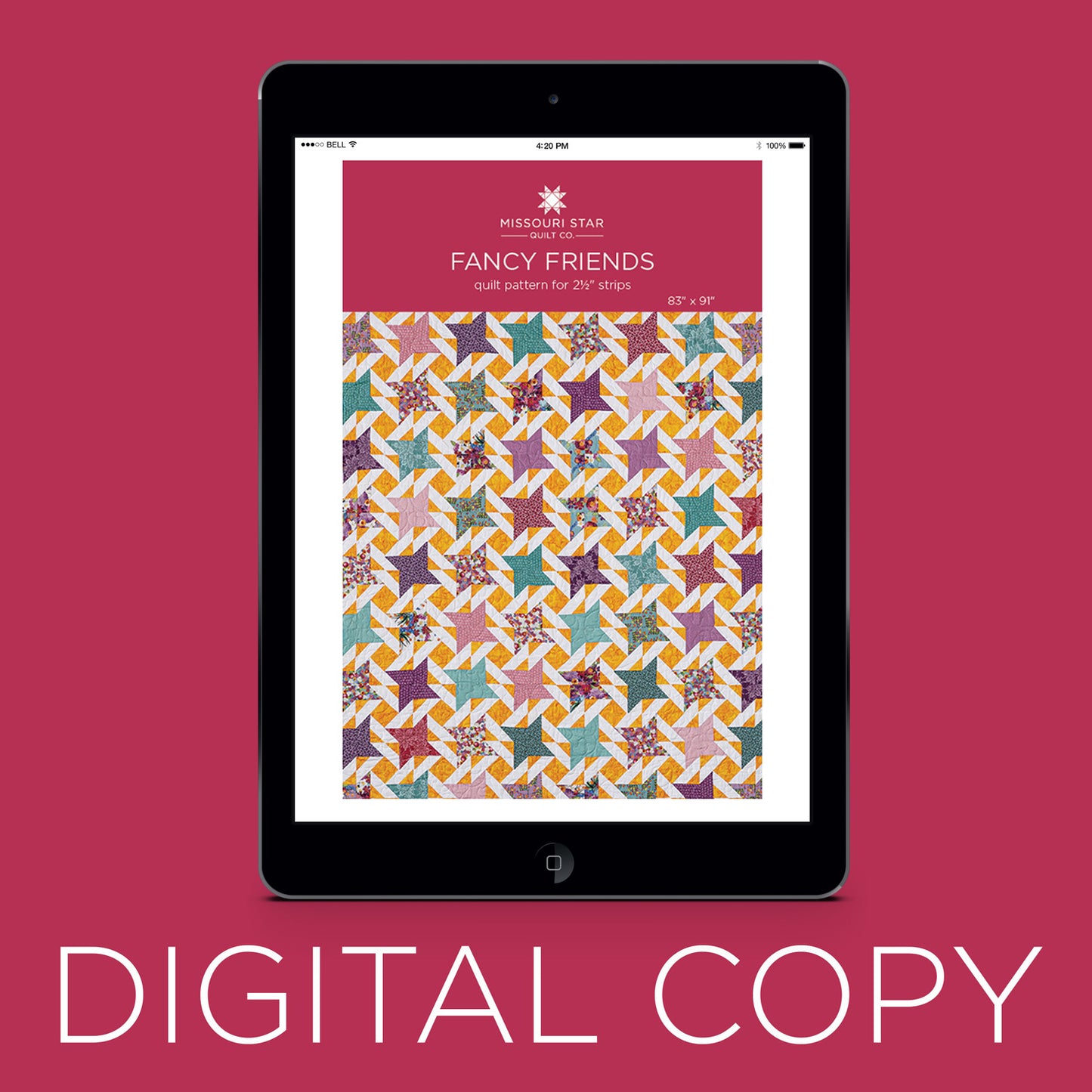 Digital Download - Fancy Friends Quilt Pattern by Missouri Star Primary Image