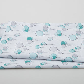 Balloons White 2 Yard Cut