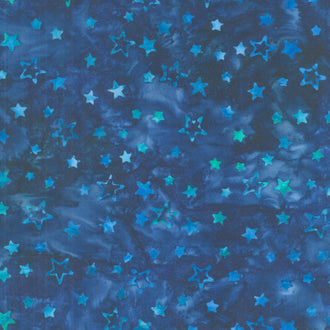 Artisan Batiks - Celestial Stars Starry Night Yardage