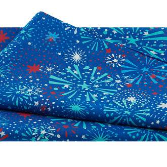 Great American Summer - Fireworks Blue 2 Yard Cut
