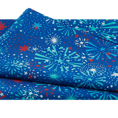 Great American Summer - Fireworks Blue 2 Yard Cut