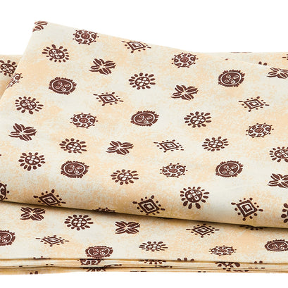 Kenya - Tribal Dot Cream 2 Yard Cut