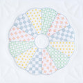 Interlocking Dresden Circle 18" Embroidery Quilt Blocks Set Alternative View #3