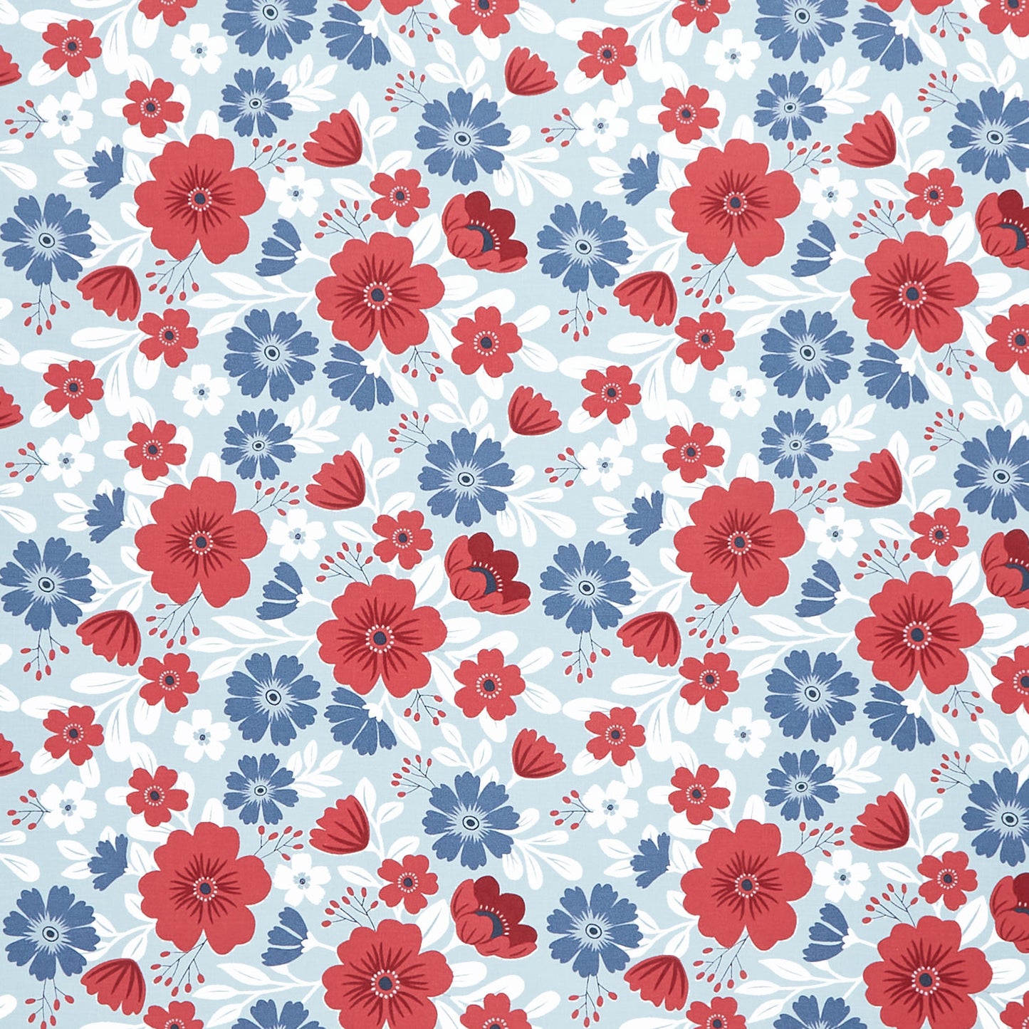 American Beauty - Floral Main Storm Yardage Primary Image