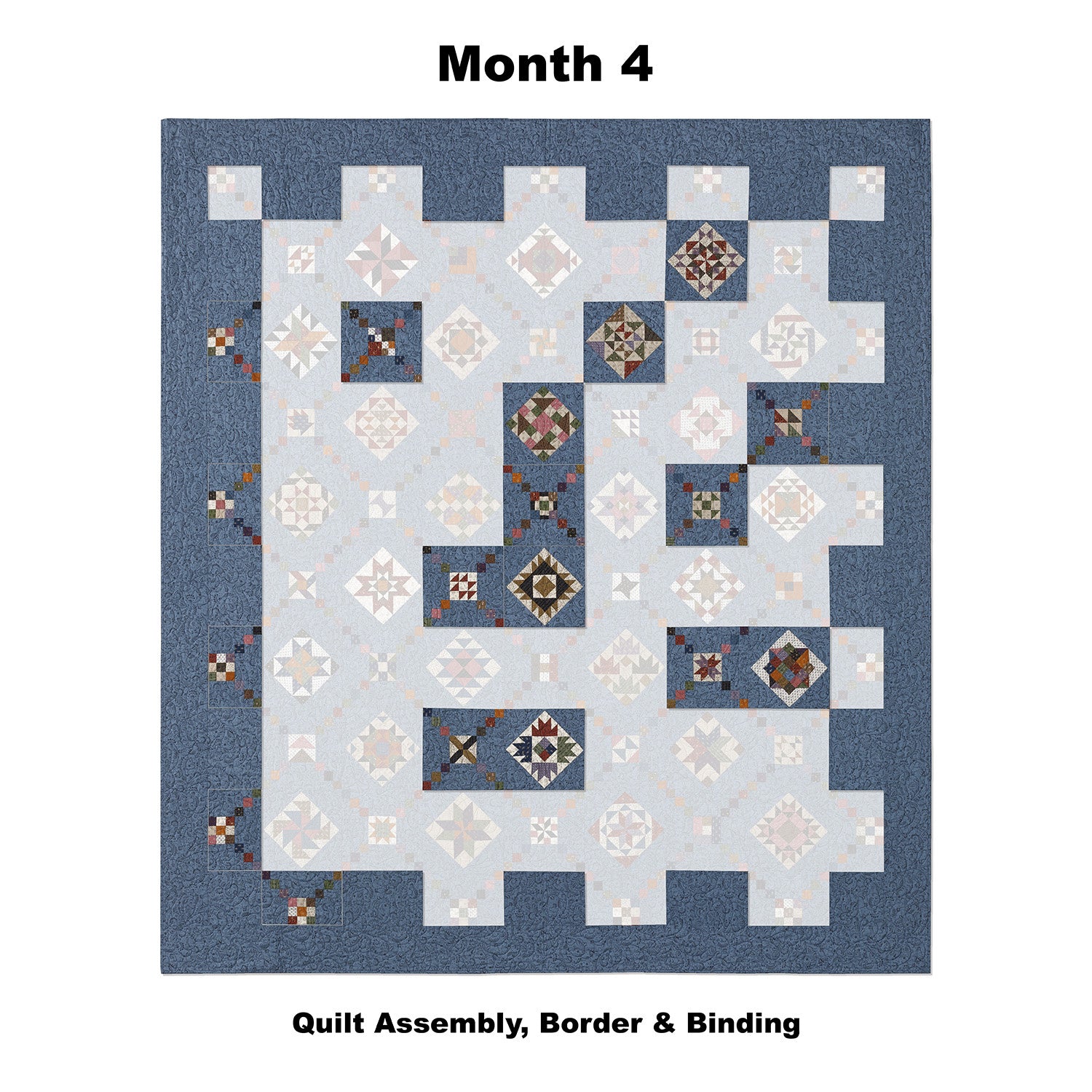 Piecemakers Sampler Block of the Month