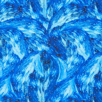Extra Wide Backings - Magical Fairy Bruch Turquoise 108" Wide Backing Primary Image