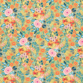 Kindred Sketches - Kinfolk Floral Heritage Yardage