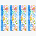 Summer Breeze (In The Beginning) - Jewel Border Stripe Multi Yardage Alternative View #1
