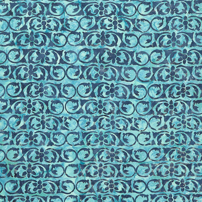 Savannah Batiks - Vine Teal Yardage