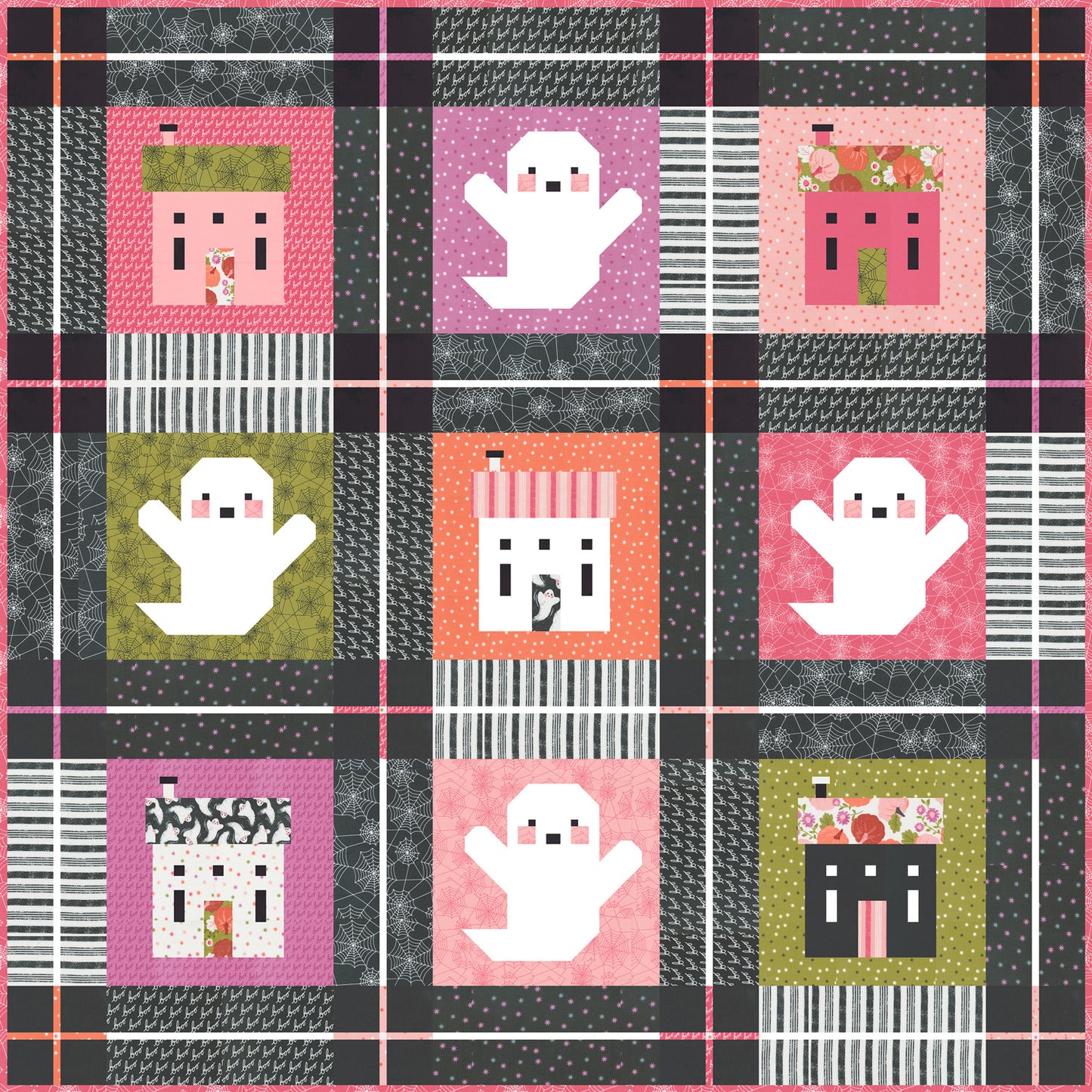 Digital Download Ghost Town Quilt Pattern
