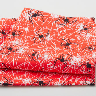 Creepy Webs - Orange 2 Yard Cut