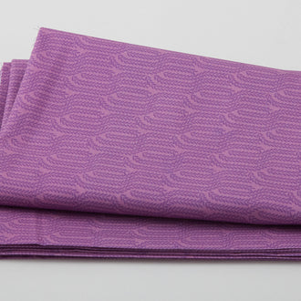 Love You! Gnome-Atter What - Braid Texture Purple 2 Yard Cut
