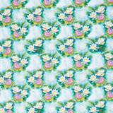 Decoupage - Lily Pads Green Yardage Primary Image
