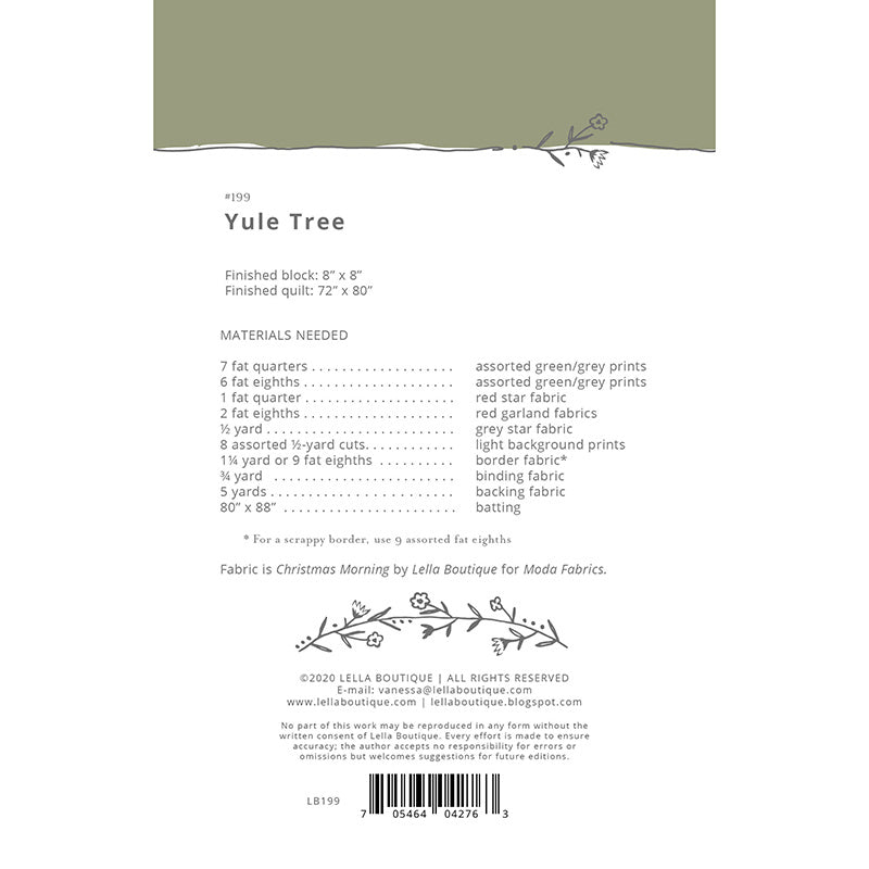 Digital Download - Yule Tree Alternative View #1