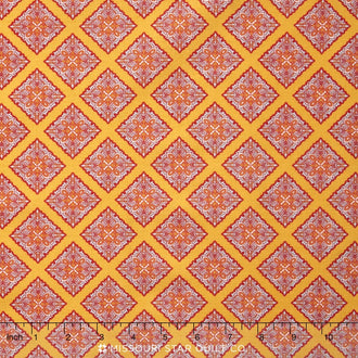 Primavera - Primavera Scrolls Tangerine Yardage