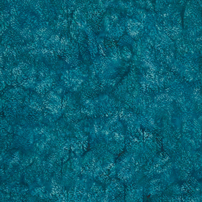 Maple Island Batiks - Pinecone Teal Ravine Yardage