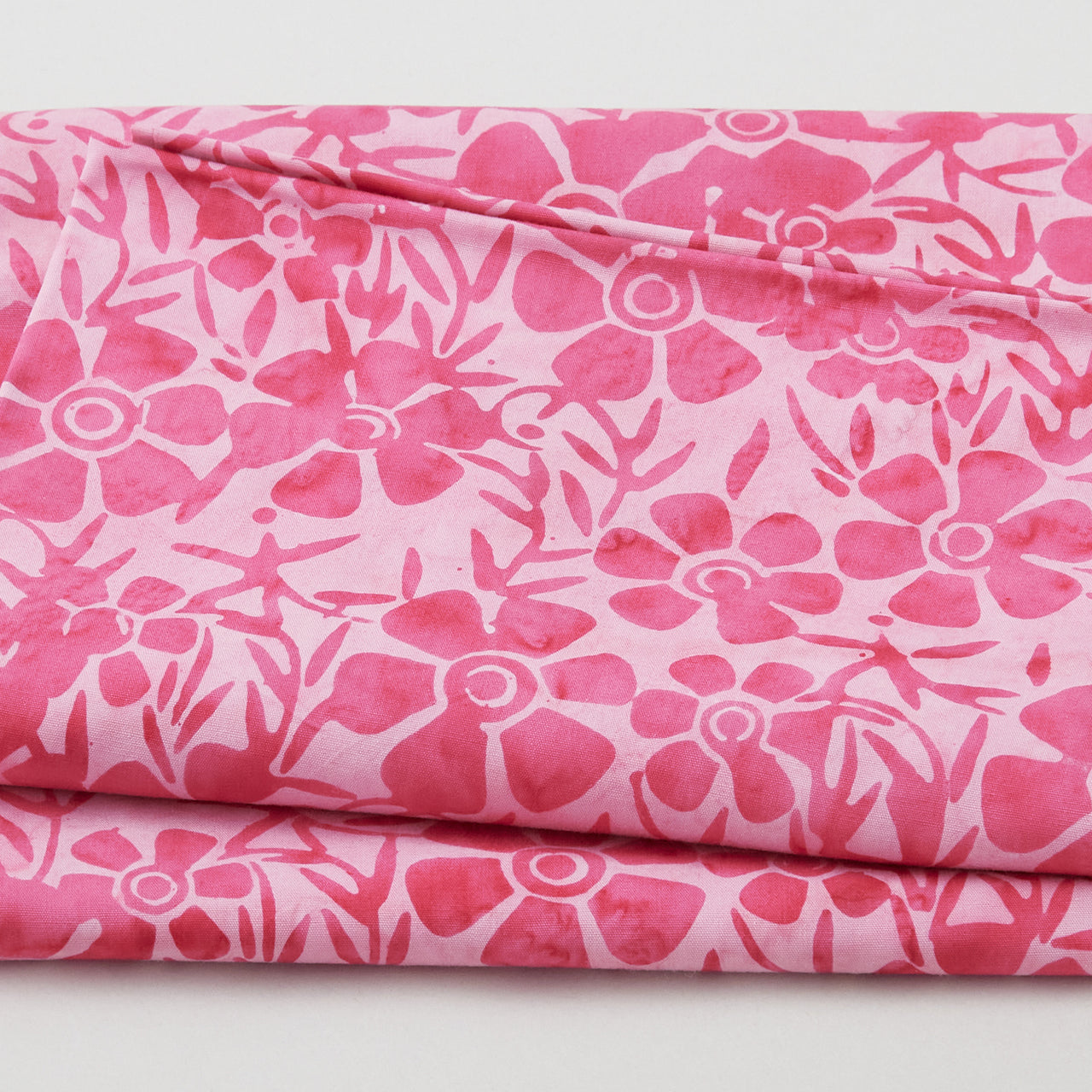 Wildflower Batiks - Wild Flower-Pink Raspberry 2 Yard Cut Primary Image