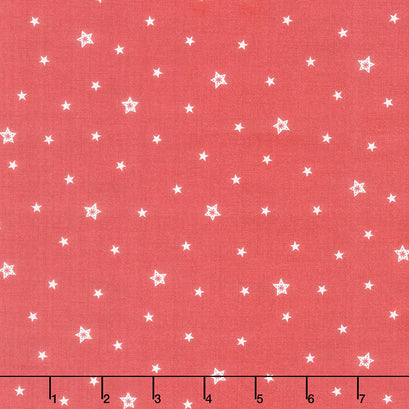 Scandi 2023 - Stars Red Yardage