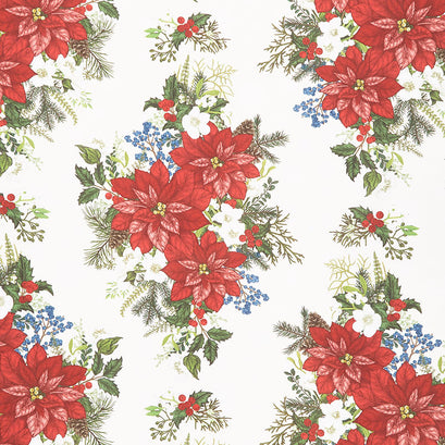 Winter Blooms - Bouquet Cream Yardage