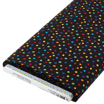 Dot and Stripe Delights - Multi Small Dots 10 Yard Bolt