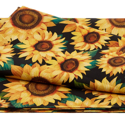 Hello Sunshine - Sunny Days Black 2 Yard Cut