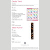Digital Download - Candy Twist Quilt Pattern by Missouri Star