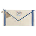 Vintage Sriped Sewing Sack Organizer - Blue Stripe