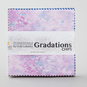 Stonehenge Gradations II - Mystic Chips (5" squares) Alternative View #1