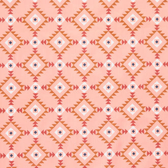 Santa Fe - Triangles Blush Yardage