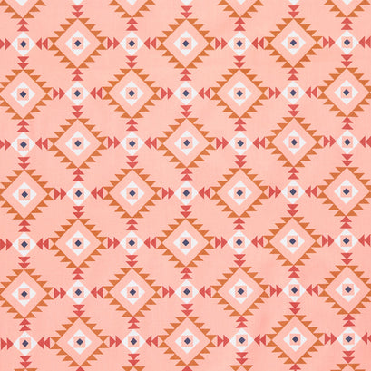 Santa Fe - Triangles Blush Yardage