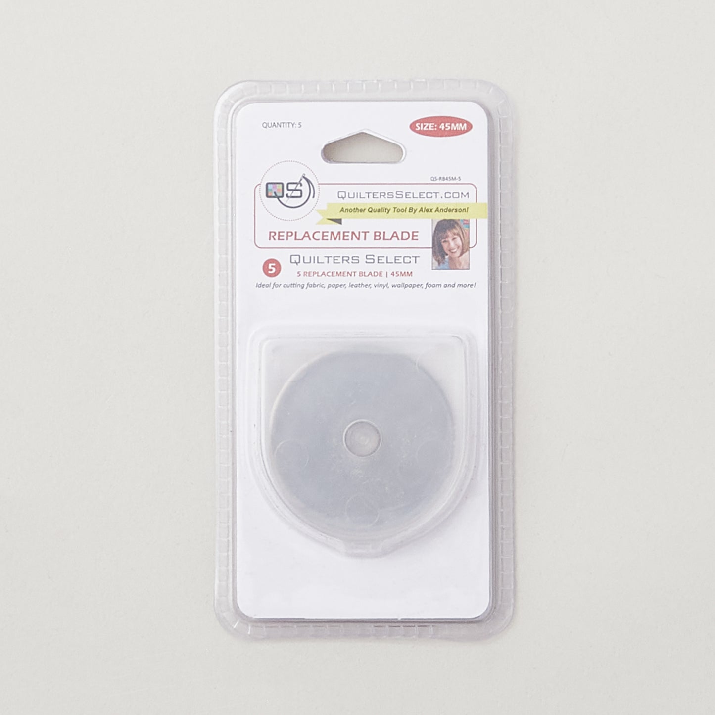 Quilters Select 45mm Rotary Blade Replacements - 5 pack Alternative View #3
