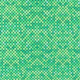 Colorful - Dots Green Yardage