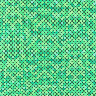 Colorful - Dots Green Yardage
