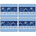 Blooming Blue Placemats Kit