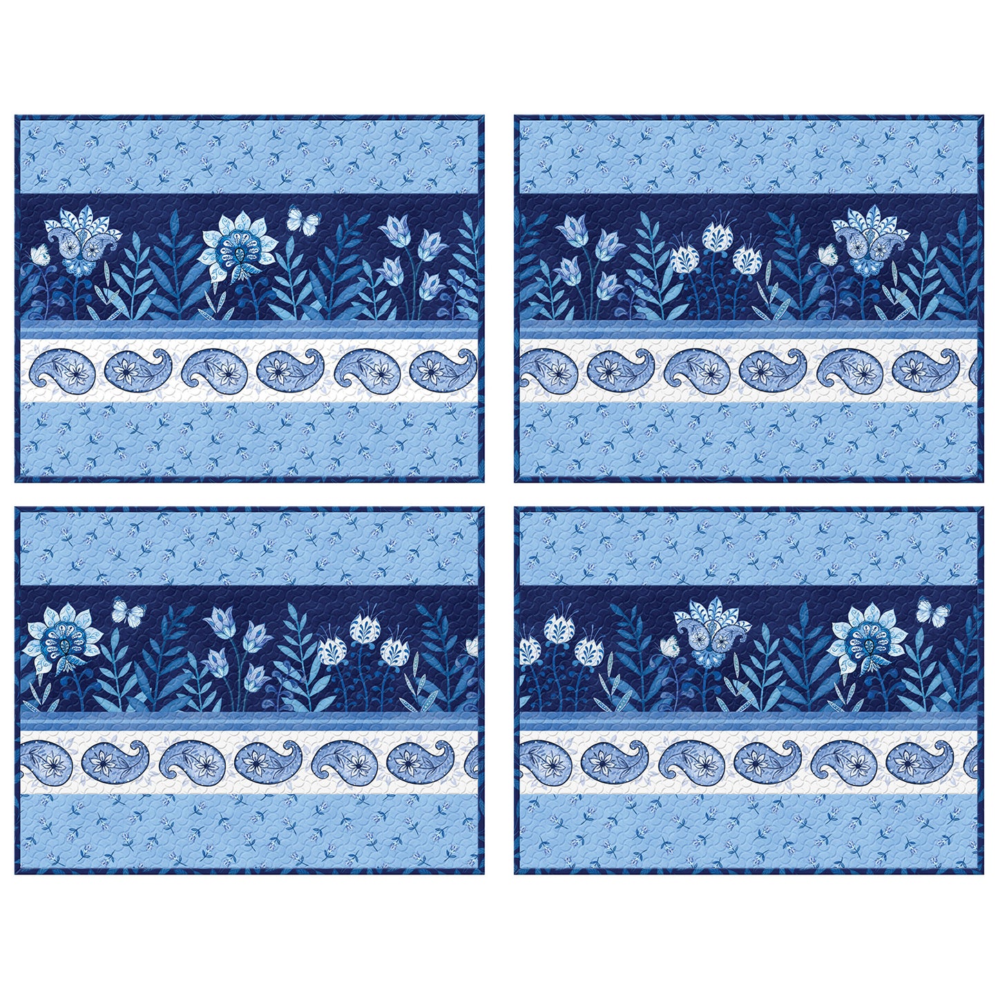 Blooming Blue Placemat Kit Primary Image