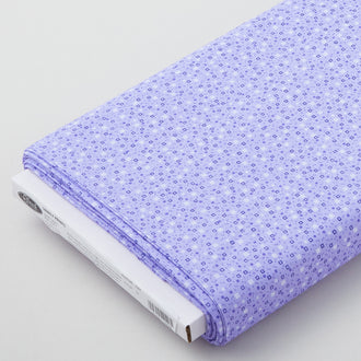 Simply Prints - Small Geometric Periwinkle 10 Yard Bolt