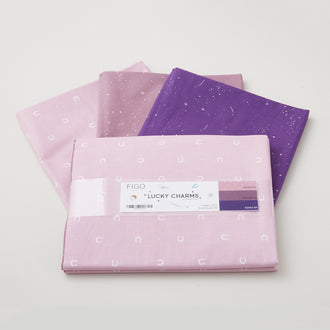 Lucky Charms Lavender Favorites - 3 Piece One Yard Bundle