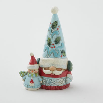 Jim Shore Heartwood Creek Wonderland Gnome and Snowman Figurine