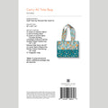 Digital Download - Carry All Tote Bag Pattern by Missouri Star