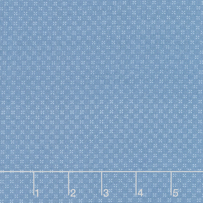 Farmhouse Summer - Dots Denim Yardage